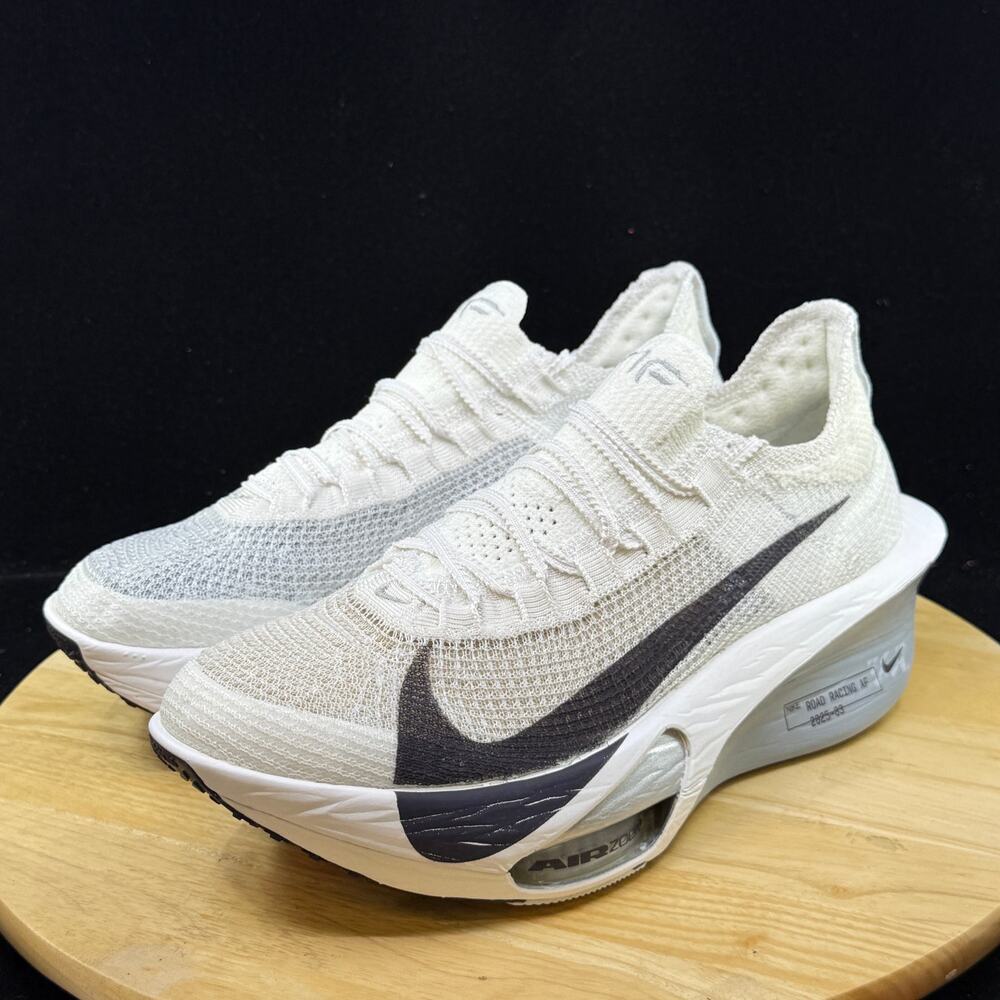 Nike Air Zoom Alphafly Next% 3 White Gridiron Pure Platinum FD8311-101 Mens 11.5 - Picture 2 of 10